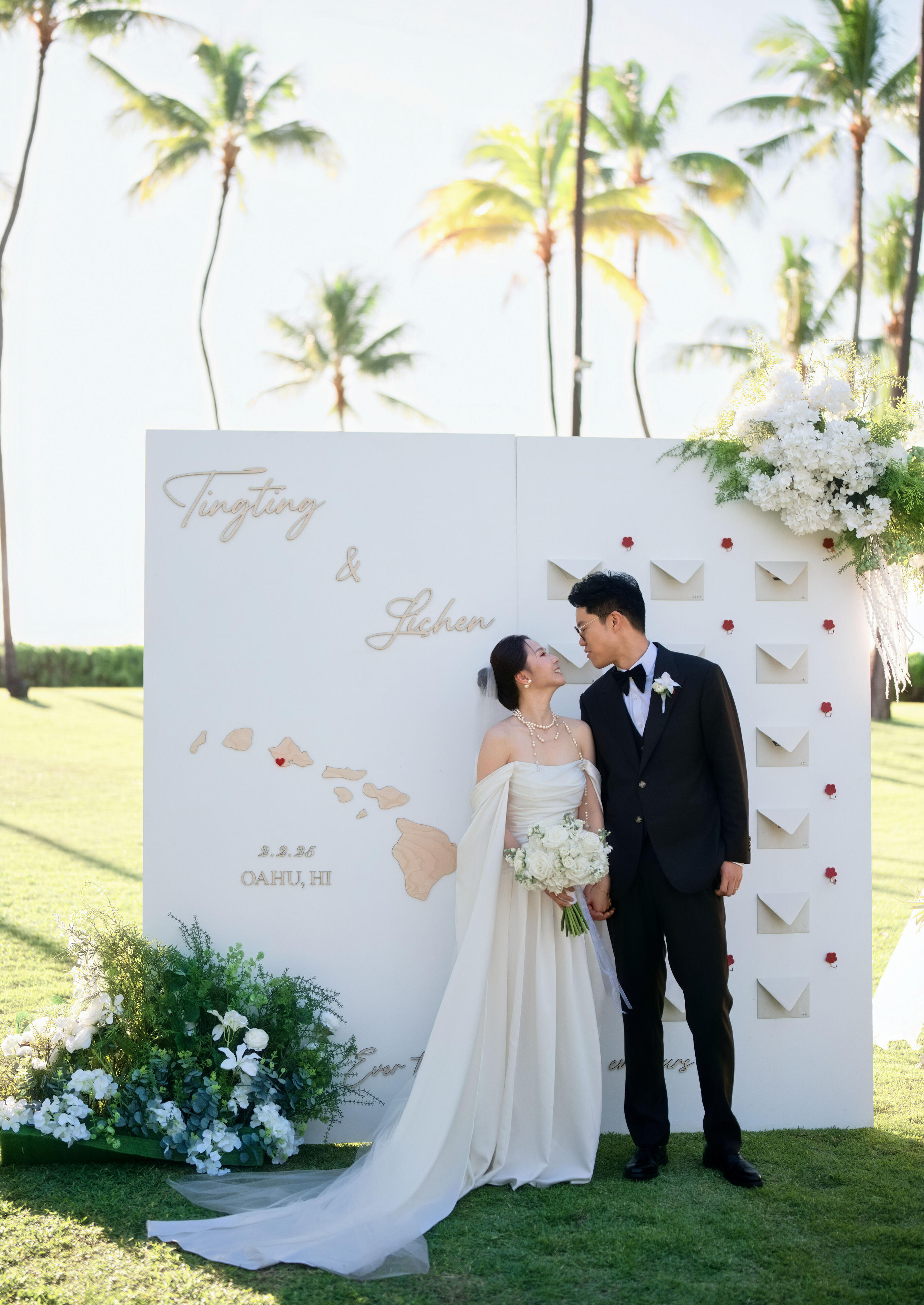 Psalmfloral_hawaii_wedding_floral_rental_夏威夷婚礼花艺租赁_
